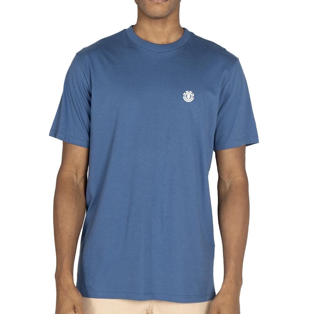 Camiseta Element Basic Crew WT25 Masculina Azul