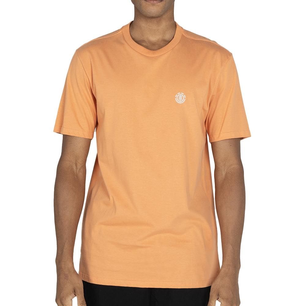 Camiseta Element Basic Crew WT25 Masculina Laranja