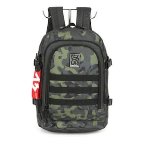 Mochila Escolar Juvenil Passeio Camuflada Notebook Up4You