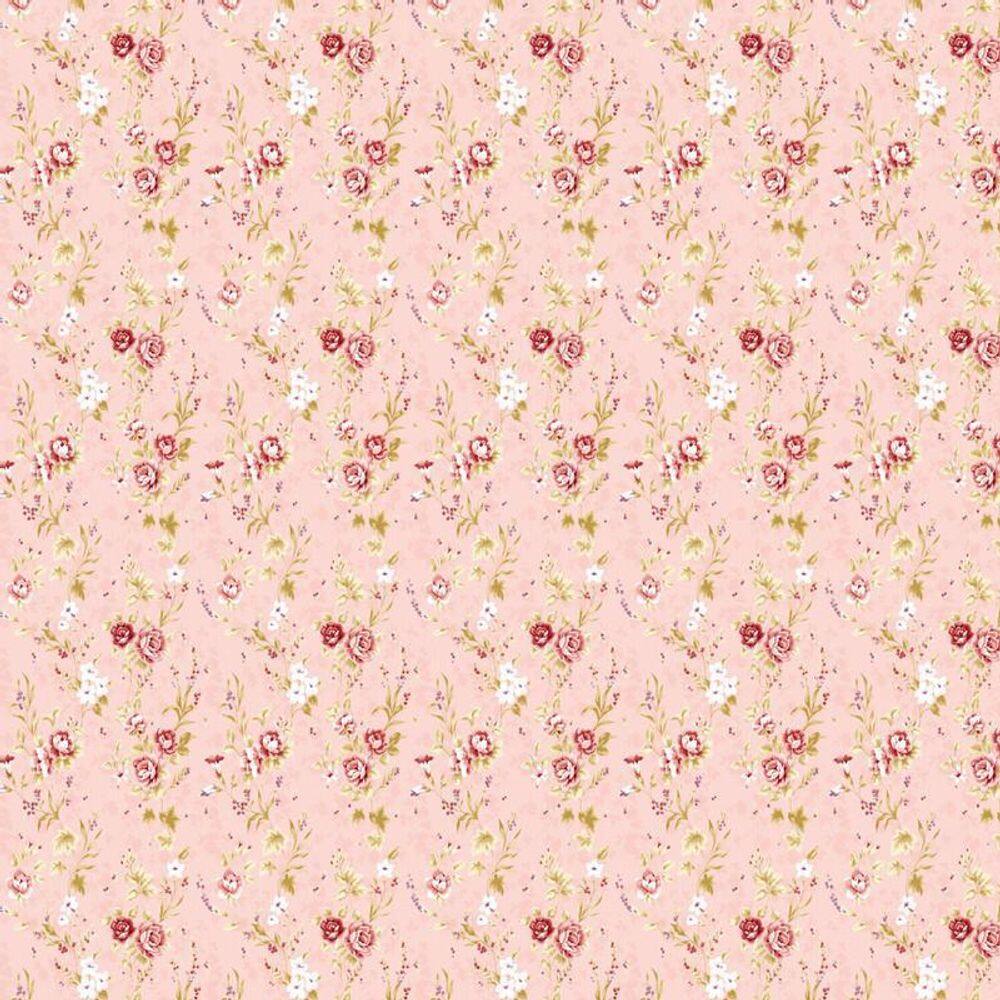 Papel De Parede Flores Floras Rosas Autocolante Sala Quarto