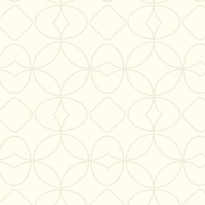Papel De Parede Amarelo Claro E Desenhos Cinza Adesivo Sala