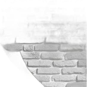 Papel De Parede Adesivo Lavavel Tijolinho Branco