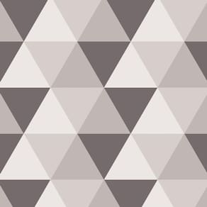 Papel Parede Triangulo Cinza Claro E Escuro Autocolante Sala