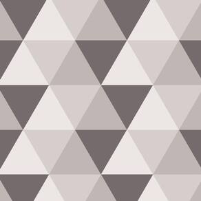 Papel Parede Triangulo Cinza Claro E Escuro Autocolante Sala