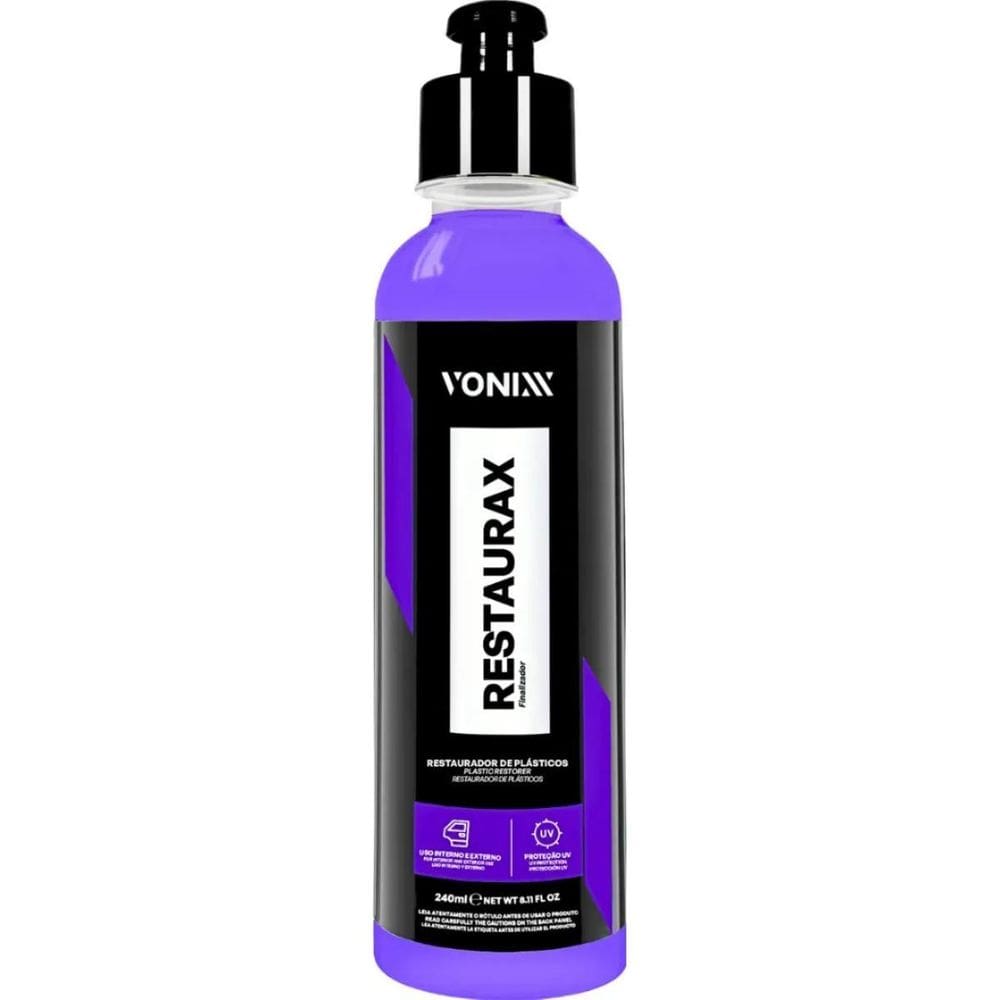 Restaurador De Plásticos Restaurax 240Ml Vonixx