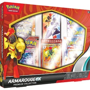 Jogo de cartas colecionáveis Pokémon Armarouge ex Premium Collection