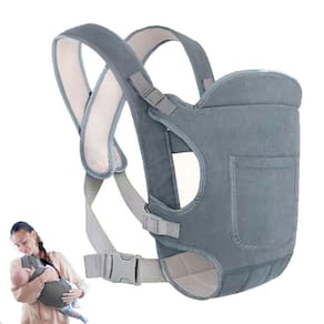 Canguru Carregador Bebe Criança Viagem Passeio Alça Egonomica Ajustavel Seguro Confortavel Sentado Deitado Bolso Pratico Resistente