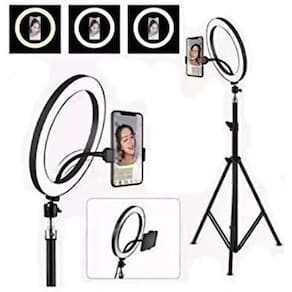 Ring Light 12 Polegadas 32Cm Com Mini Suporte E Tripe 2.1M .