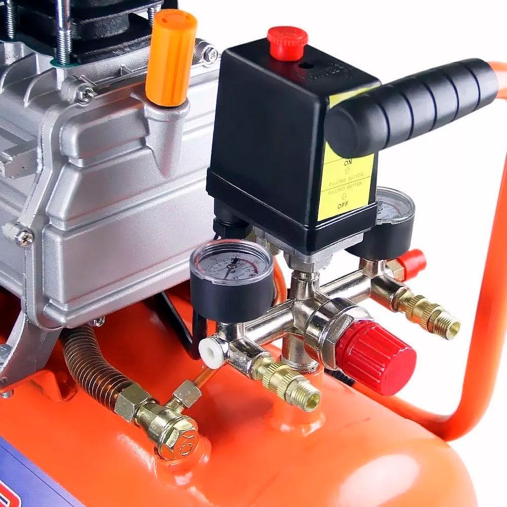 Compressor de Ar c/ 2 Saídas 25 Litros 8,7 Pés Vulcan 220V