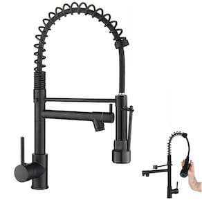 Torneira Gourmet Cozinha Monocomando Dois Jatos Aerador Misturador Agua Quente Fria Mesa Bancada Pia Cuba Area Externa Sofiticado Luxo