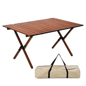 Mesa Dobravel Portatil Compacta Bolsa Piquenique Jardim Camping Acampamento Casa Sala Estar