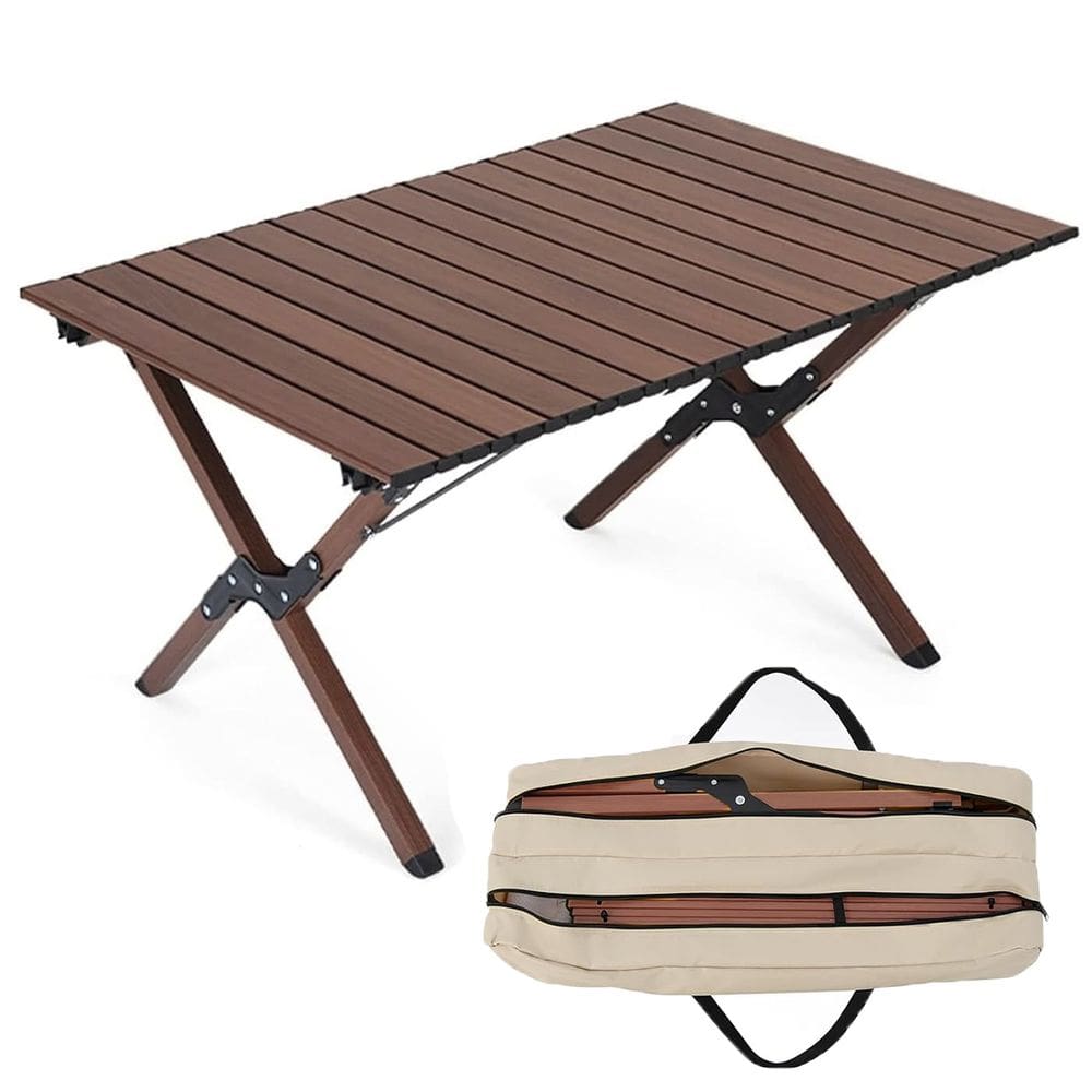 Mesa Dobravel Compacta Bolsa Portatil Piquenique Acampamento Camping Jardim Lazer