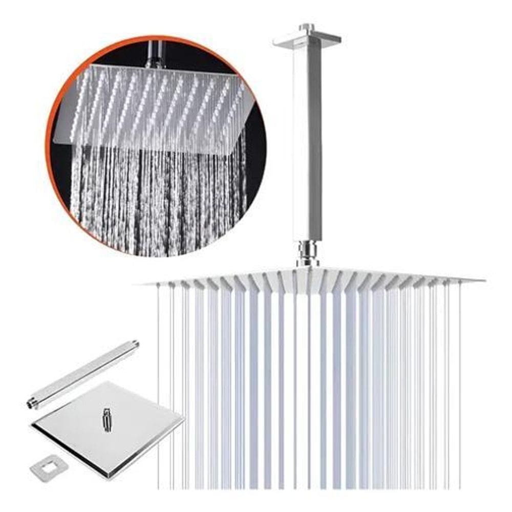 Ducha Chuveiro De Teto Cromado Slim  Tn-12-1