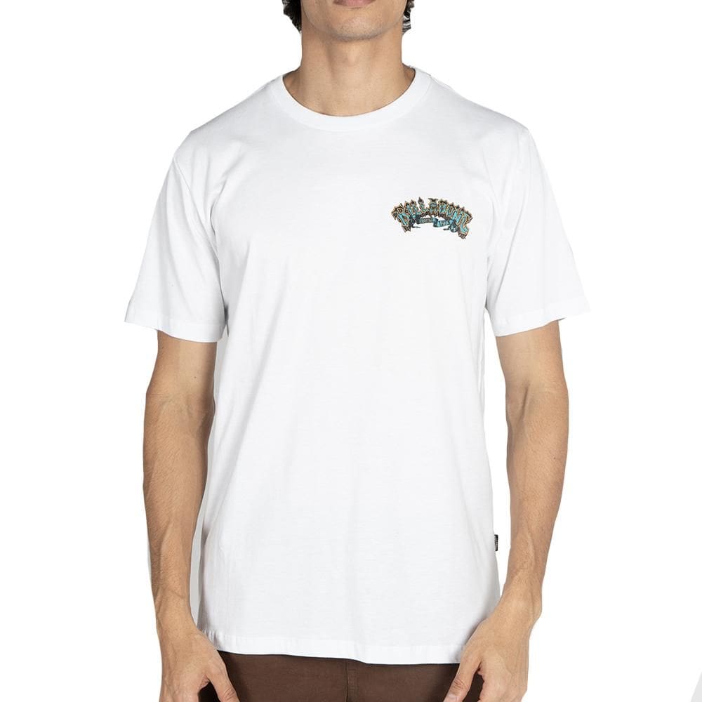 Camiseta Billabong Lord Arch WT25 Masculina Branco