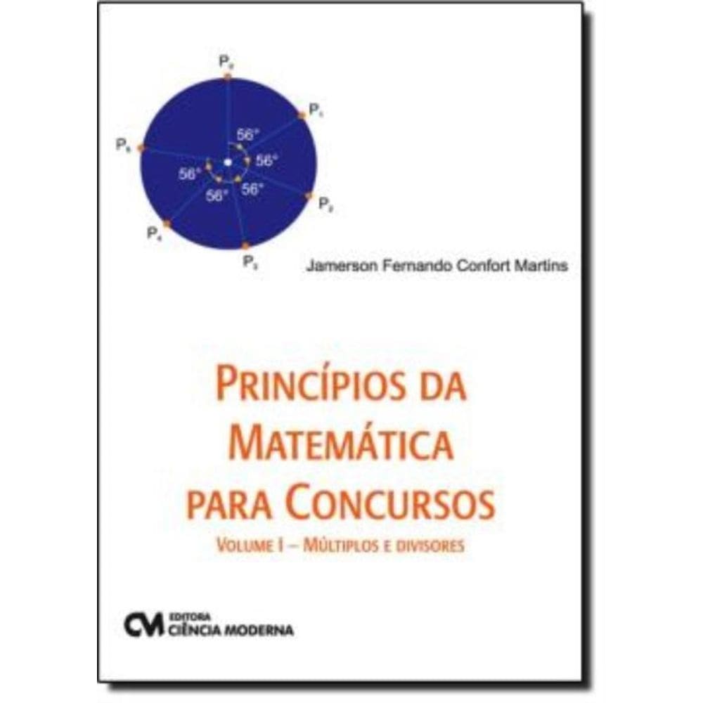 Principios Da Matematica Para Concursos - Vol 1