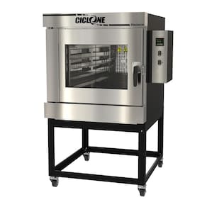 Forno Turbo Elétrico Venâncio Ciclone 5 Esteiras Interior Inox Exterior Aço Carbono Monofásico 220V FTCE5