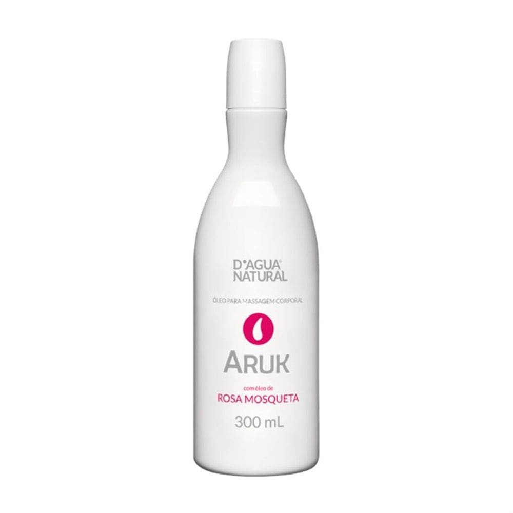 Óleo de Massagem Rosa Mosqueta Aruk 300ml - D`agua Natural