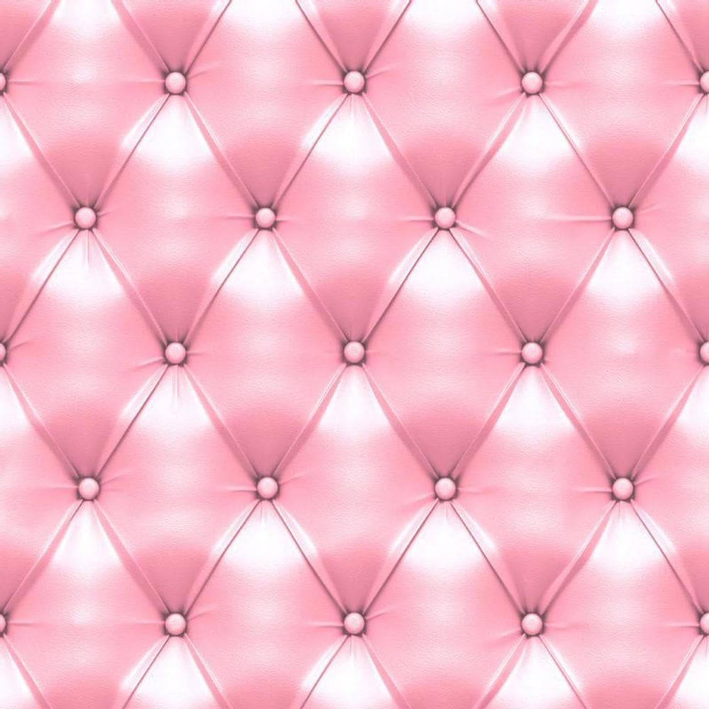 Papel De Parede Couro Rosa Autocolante Imitação Sala Quarto