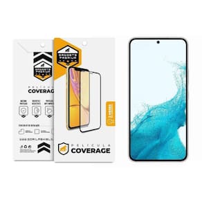 Película Coverage 5D Pro Preta Para Samsung Galaxy S22 Plus