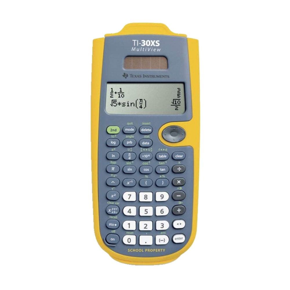 Pacote de kits para professores Texas Instruments TI-30XS MultiView Yellow