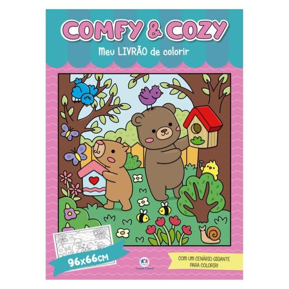 Comfy And Cozy - Meu Livrão De Colorir