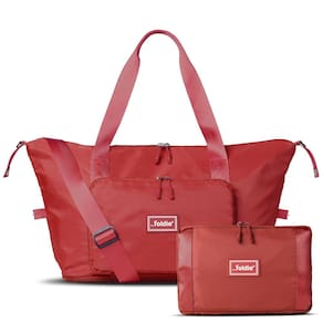 Bolsa de viagem The Foldie Dobrable para mulheres com grande capacidade