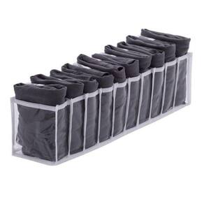 Colméia Organizadora Pvc Transparente Com 10 Divisões - 10X40X10 Cm