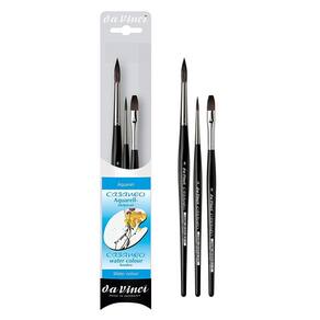 Conjunto de pincéis de pintura da Vinci Watercolor Series 5386 Casaneo