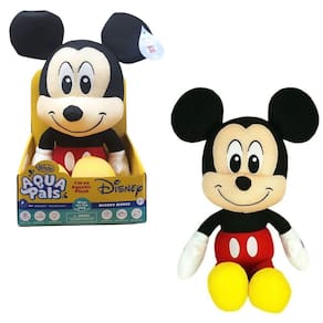 Pelúcia Aqua Pals do Mickey 40cm Leve Para Qualquer Lugar