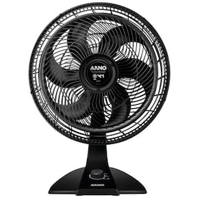 Ventilador de Mesa 2 em 1 Turbo Force VF42 Arno 40cm Com 6 Pás 127V Preto