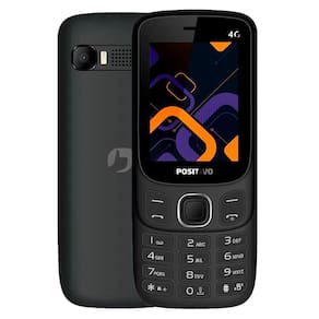 Celular Positivo P41 4G Com Dual SIM, Rádio FM e Tela 2.4" Preto