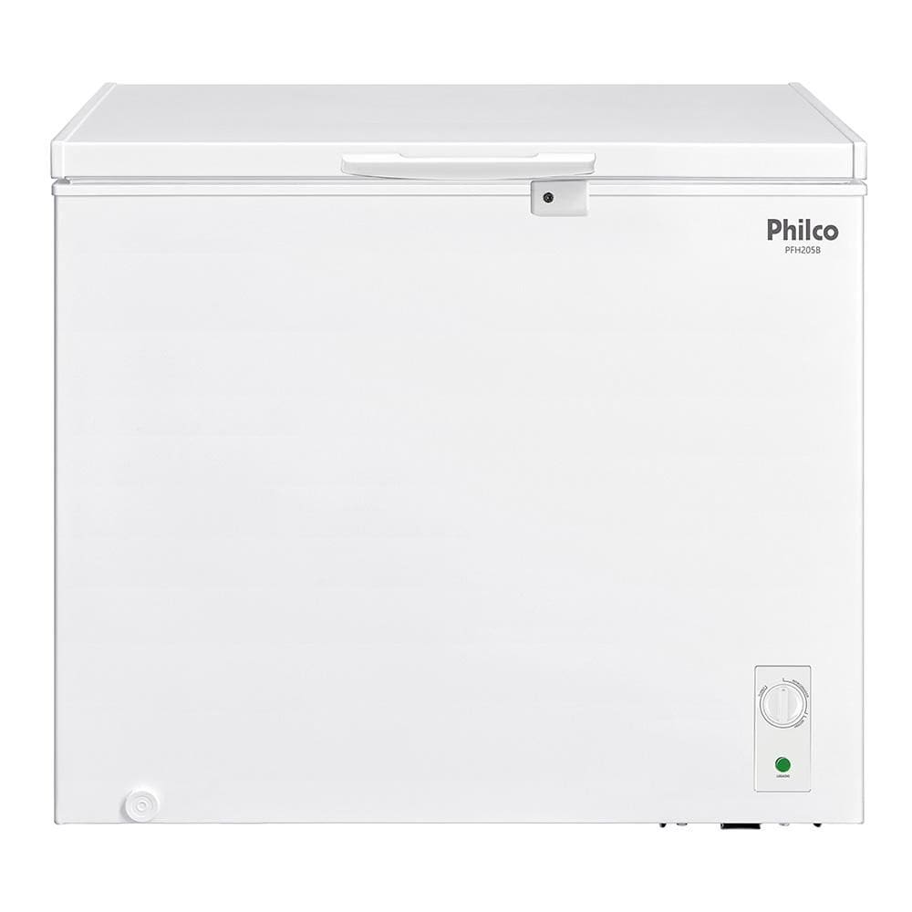 Freezer e Refrigerador Horizontal PFH205B Philco Com 199 Litros e 1 Porta Branco