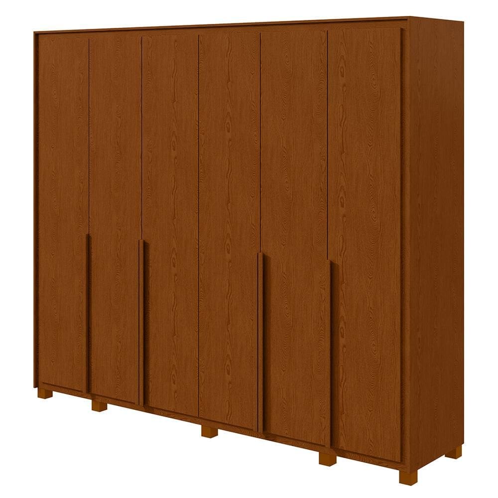 Guarda Roupa Casal 6 Portas Imperatore Lopas Frassino