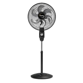 Ventilador de Coluna 40cm EOLO Com 6 Pás e Silencioso Mallory Preto