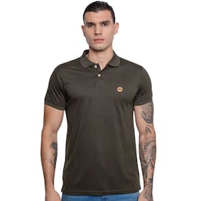 Camisa Polo Masculina HD Piquet Verde Escuro H0243