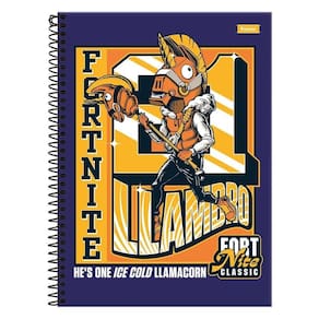 Caderno Univ 10 Matérias 160Fls Fortnite Llambro Foroni