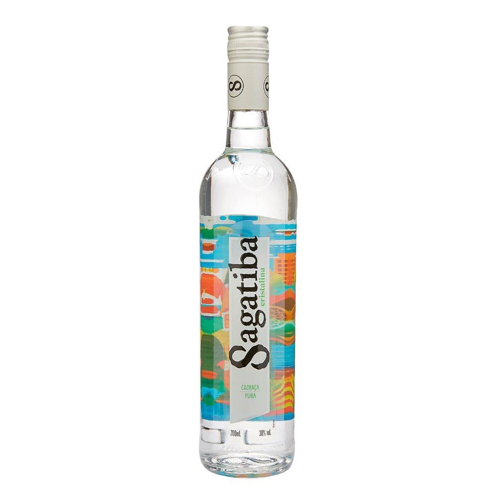Cachaça Cristalina Sagatiba Garrafa 700ml