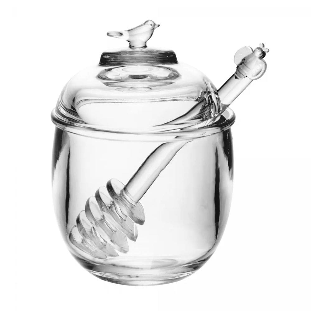 Meleira Bird em Cristal Ecológico com Pegador e Tampa 150ml