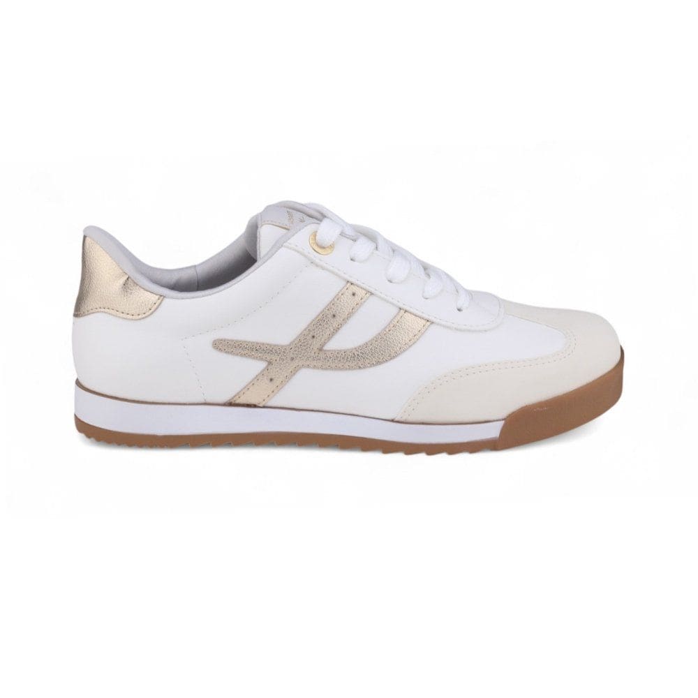 Tênis Feminino Via Marte Casual 237-003 Cadarço Napa