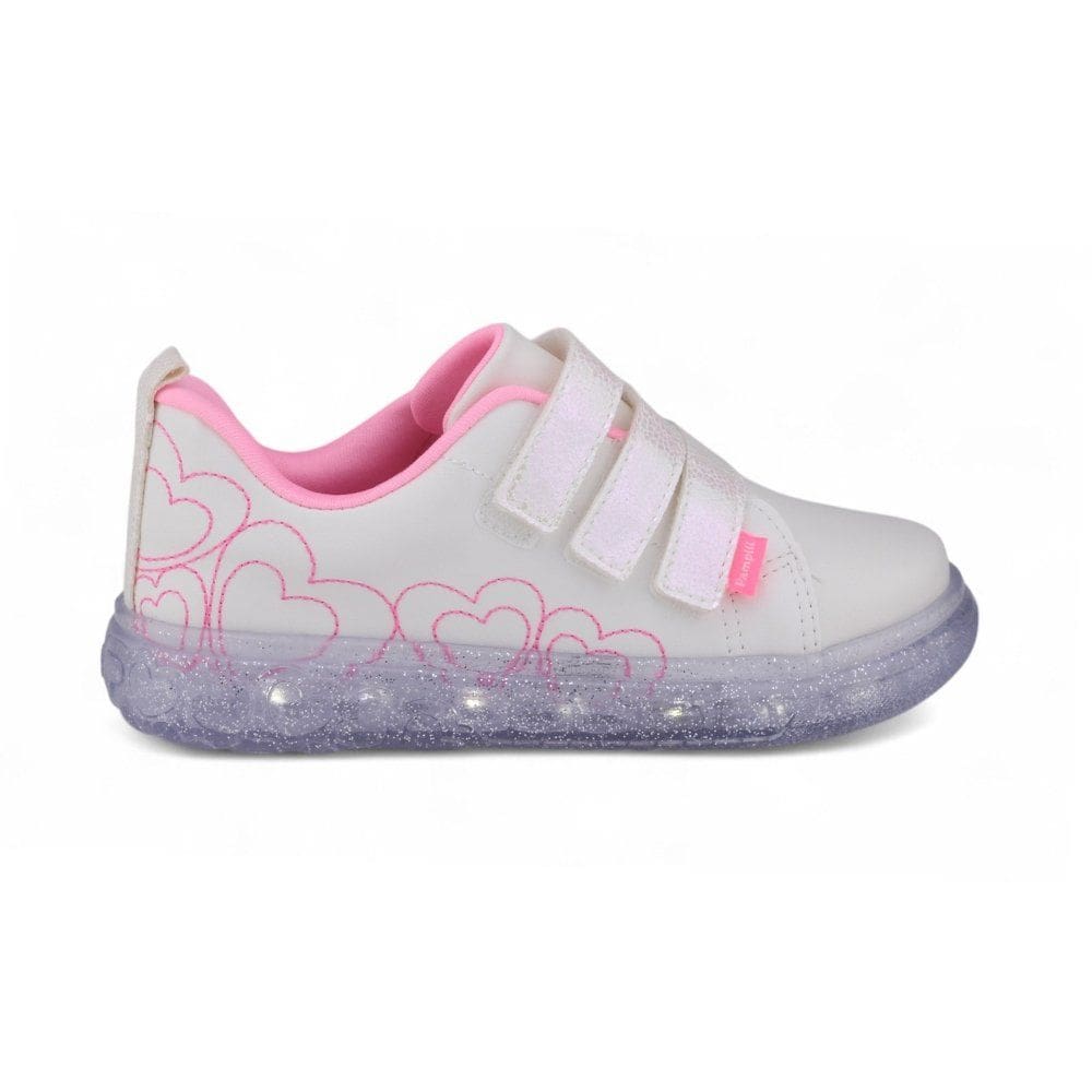 Tênis de Led Infantil Feminino Casual Pampili Sneaker 483.033