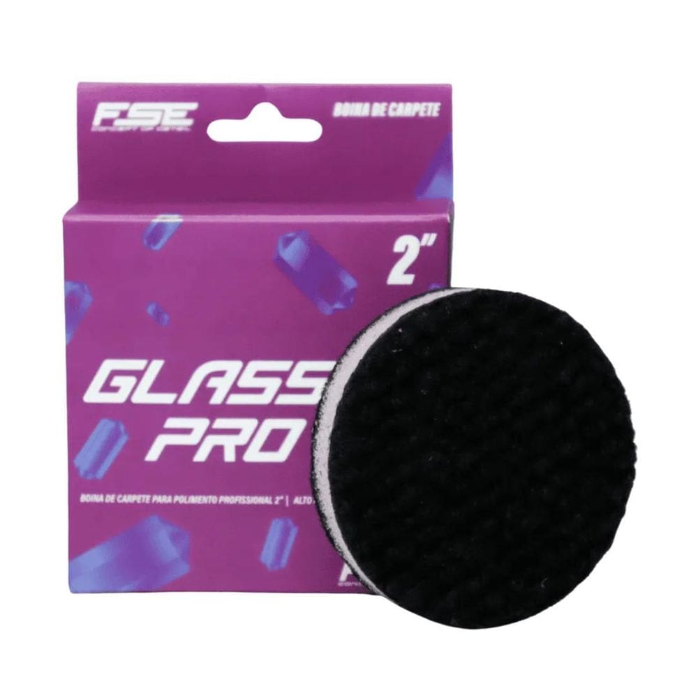 Boina De Carpete Para Polimento De Vidros 2 Glass Pro Soft99