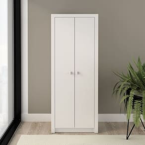 Armário Escritório Office com 2 Portas 171x60 Cm ME4105 Branco