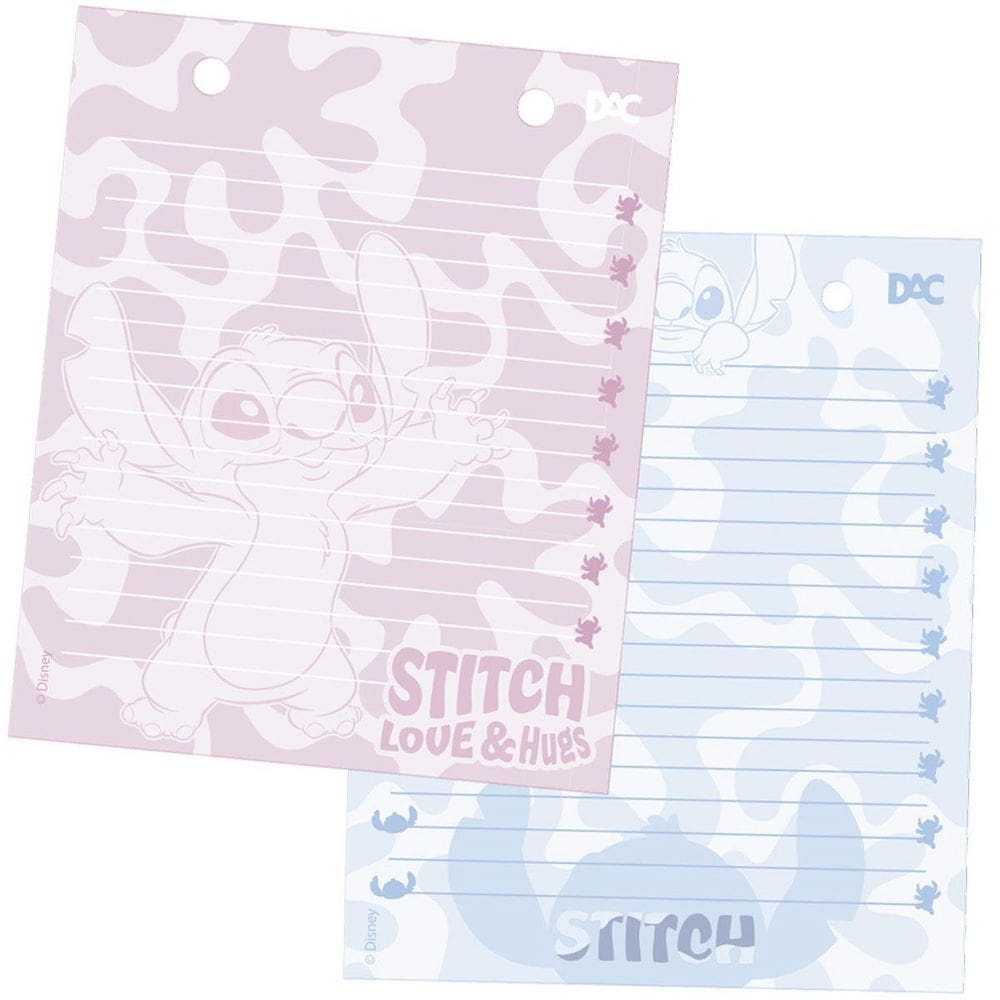 Refil Mini Fichário Vertical Stitch 80Fls 90G - 4600Re - Dac