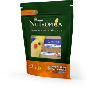 Nutrópica Calopsita Natural Mini Bits 2,5 Kg