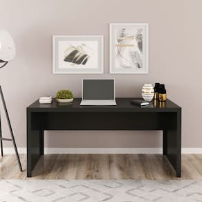 Mesa de Escritório 163x74 Cm Office ME4109 Preto
