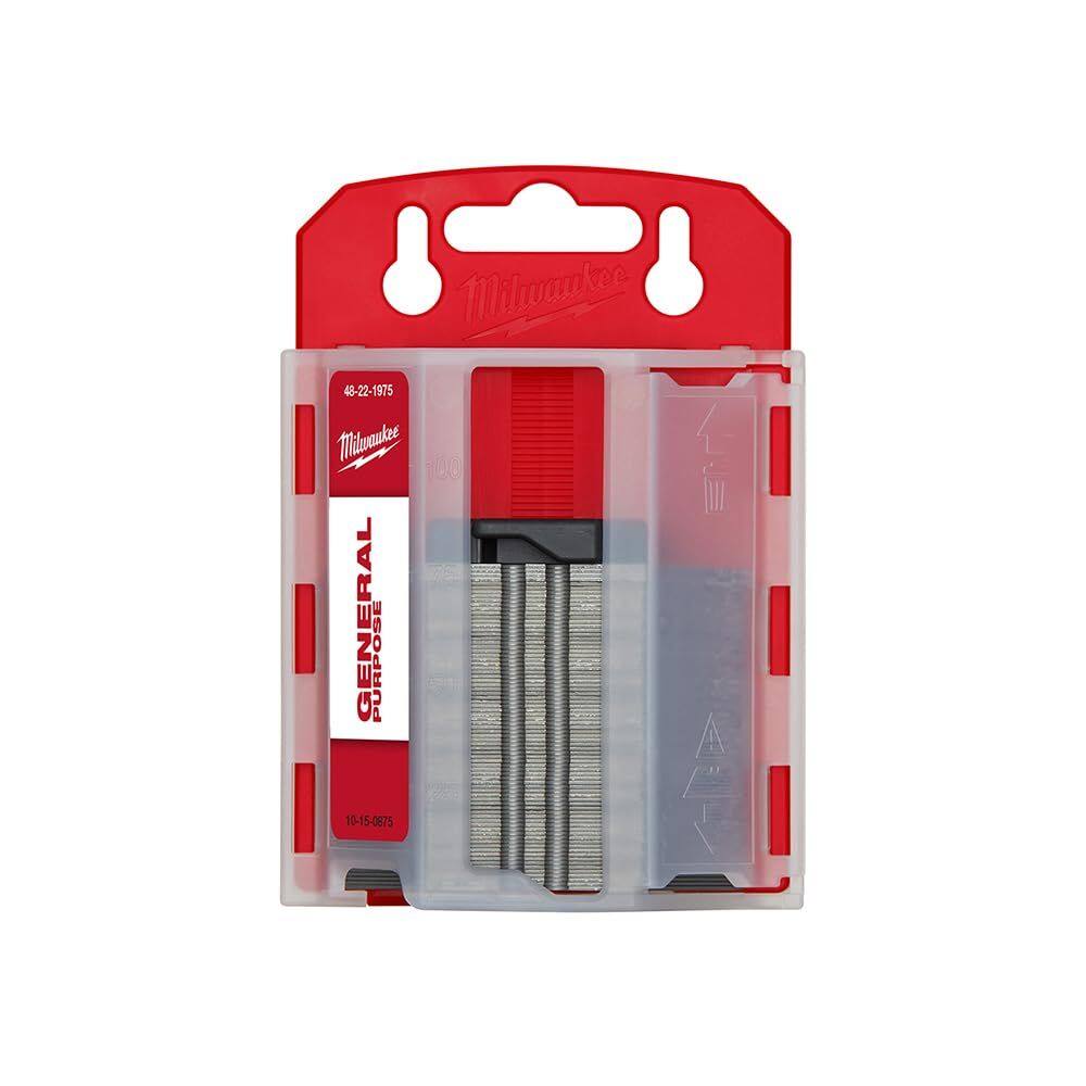 Lâminas utilitárias Milwaukee 48-22-1975 75 peças para uso geral