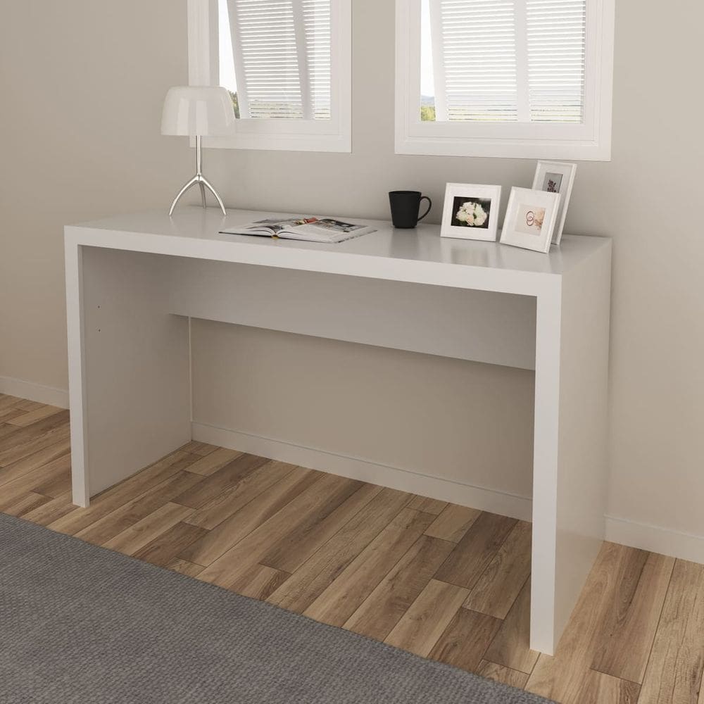 Escrivaninha Branca para Home Office 127x74cm ME4135