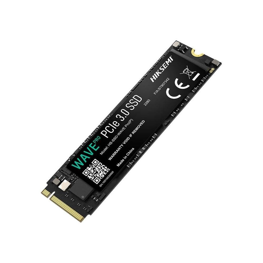 SSD 256GB M.2 2280 NVMe PCIe Hiksemi Wave Pro, Leitura 3230 e Gravação 1800 MB/s, HS-SSD-WAVE PRO(P)