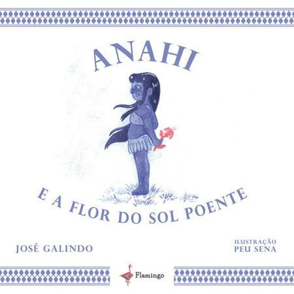 Anahi e a flor do sol poente