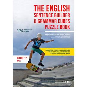 The English Sentence Builder & Grammar Cubes Puzzle Book